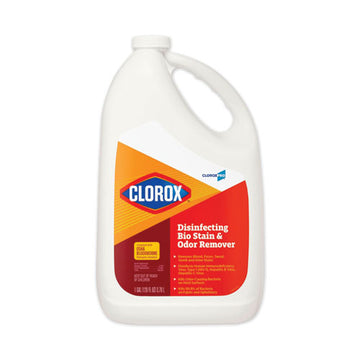 Clorox® Disinfecting Bio Stain And Odor Remover, Fragranced, 128 Oz Refill Bottle freeshipping - TVN Wholesale